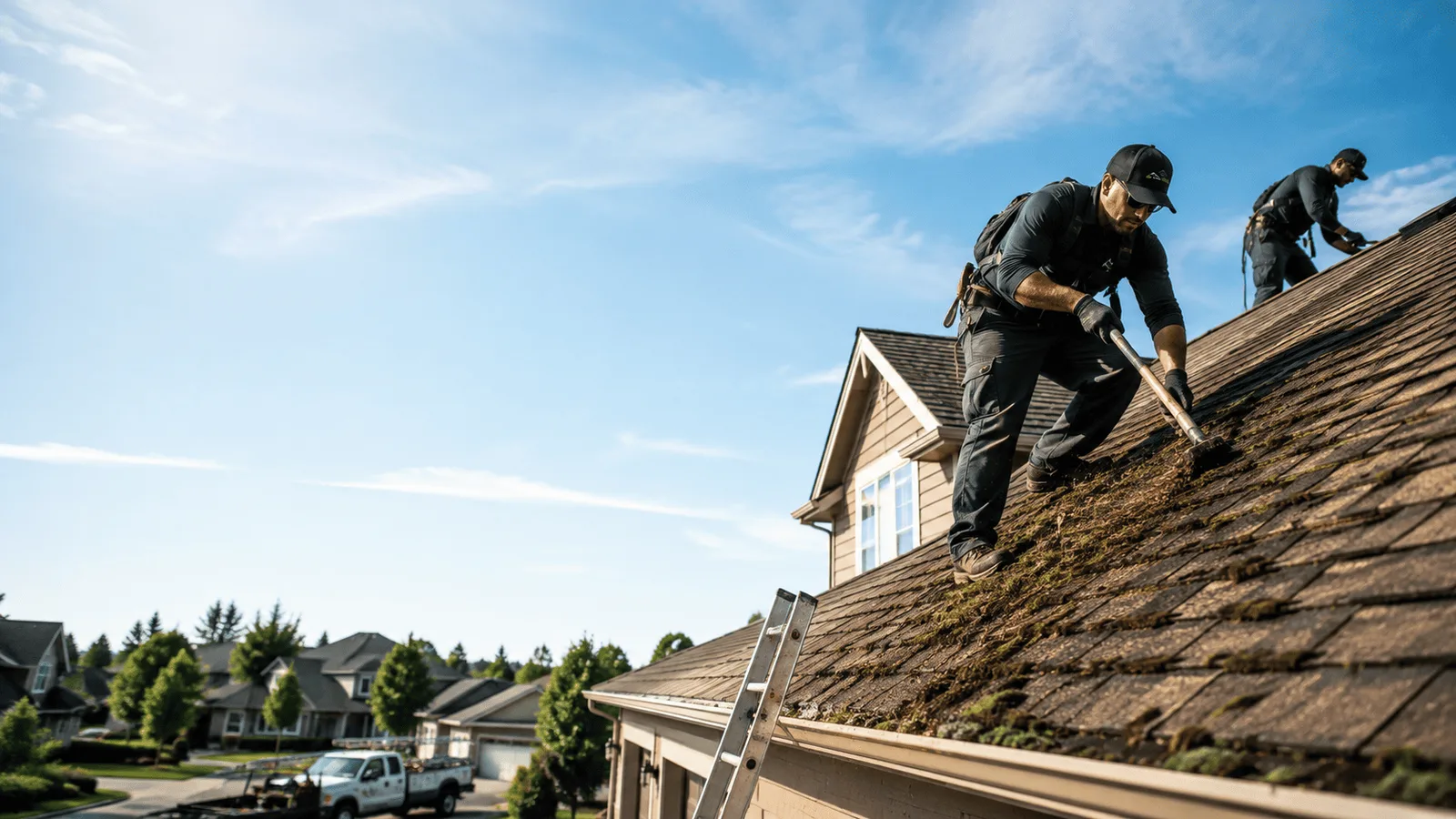 Roof Moss Removal in Yellow Pine, ID near me